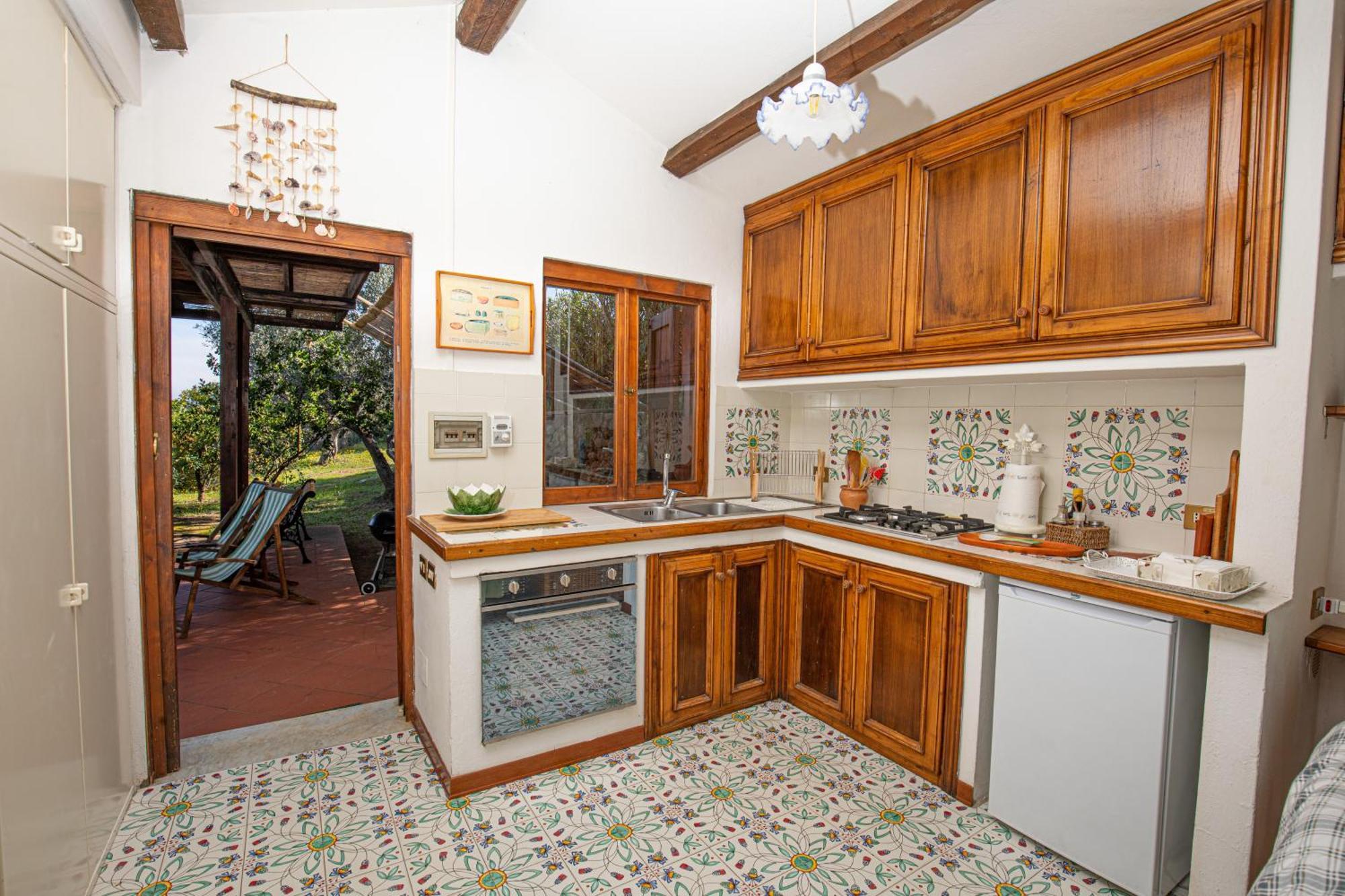 Il Cottage Di Villa Sveva, Splendida Vista Mare Порто Санто Стефано Екстериор снимка