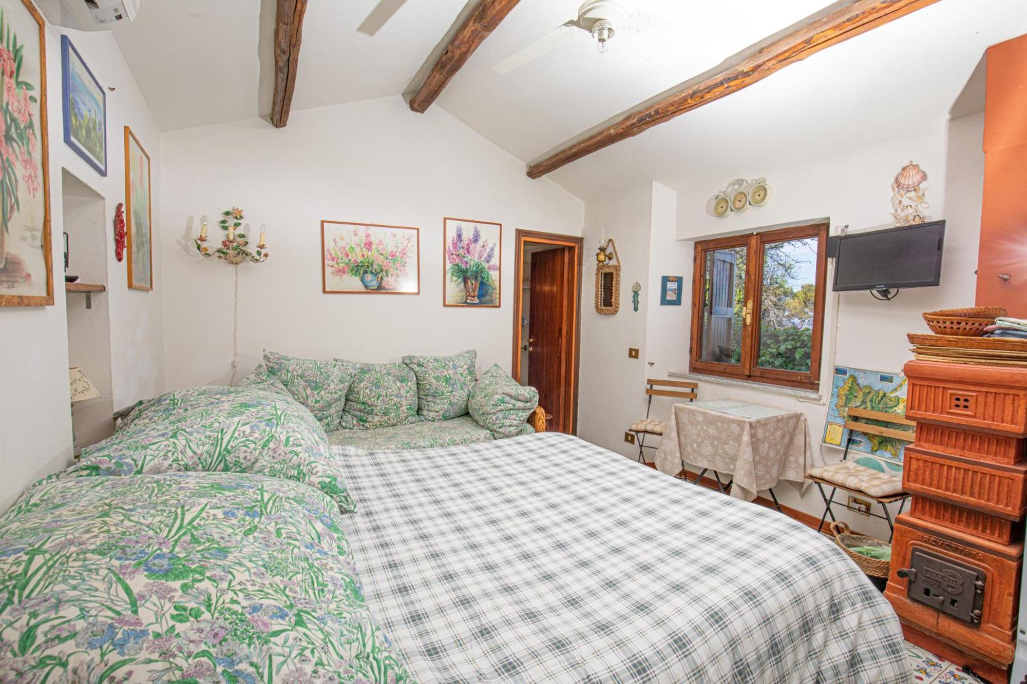 Il Cottage Di Villa Sveva, Splendida Vista Mare Порто Санто Стефано Екстериор снимка